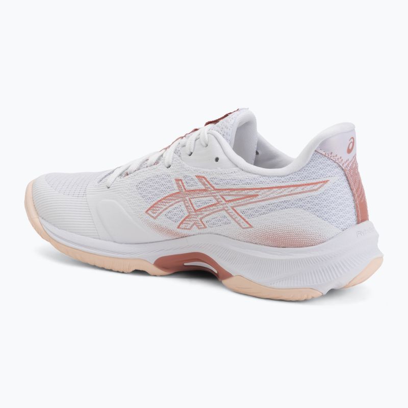 Dámské volejbalové boty ASICS Netburner Ballistic FF 4 white/rose red 3