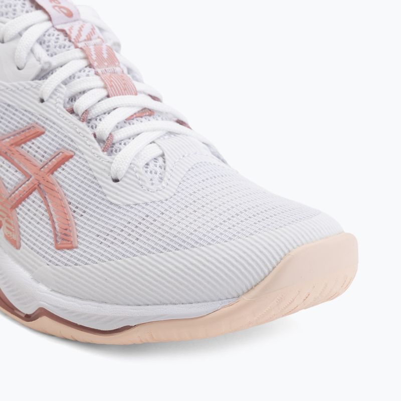 Dámské volejbalové boty ASICS Netburner Ballistic FF 4 white/rose red 7