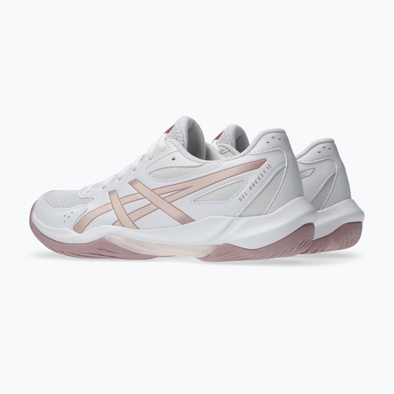 Dámské volejbalové boty ASICS Gel-Rocket 12 white/pearl pink 4