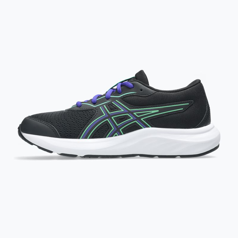 Dětské běžecké boty ASICS Contend 9 GS black/vital green 9