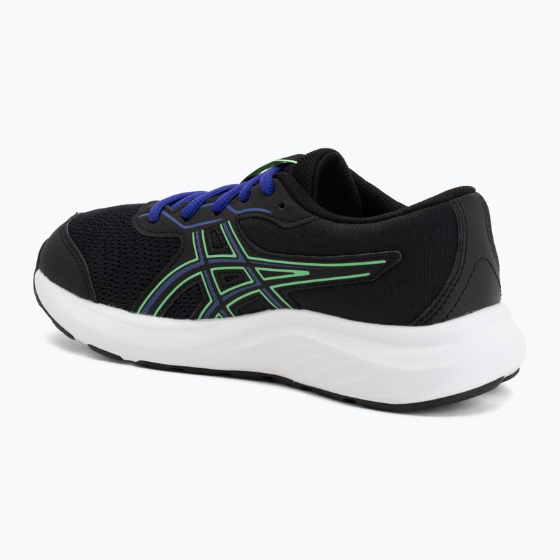 Dětské běžecké boty ASICS Contend 9 GS black/vital green 3