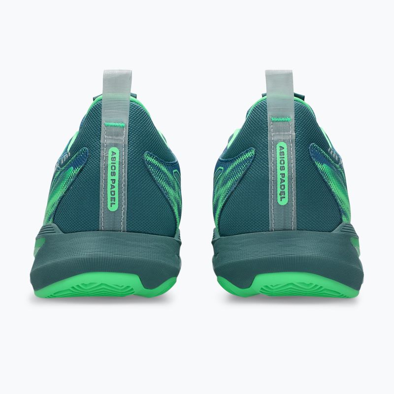 Pánské padelové boty Asics Sonicmash FF saba blue/vital green 5