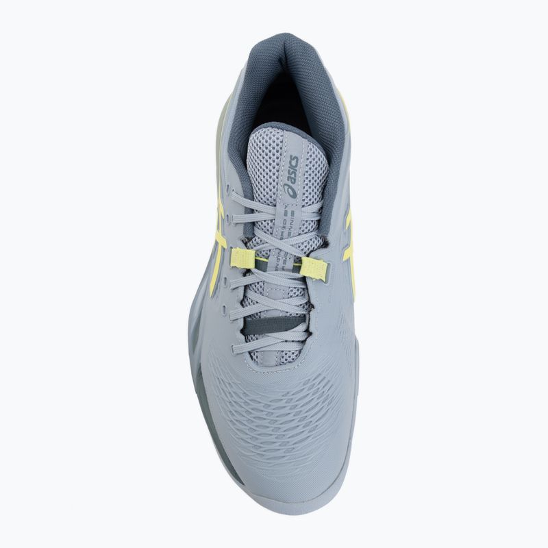 Pánské tenisové boty ASICS Gel-Resolution X grey blue/pistachio 5