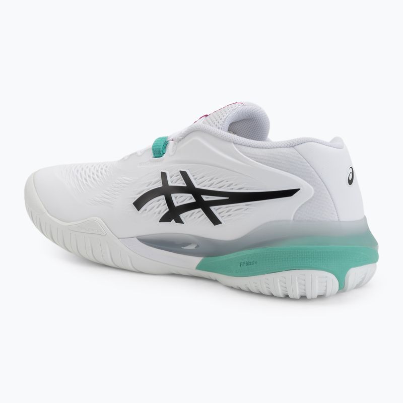 Pánské tenisové boty ASICS Gel-Resolution X white/aurora green 3