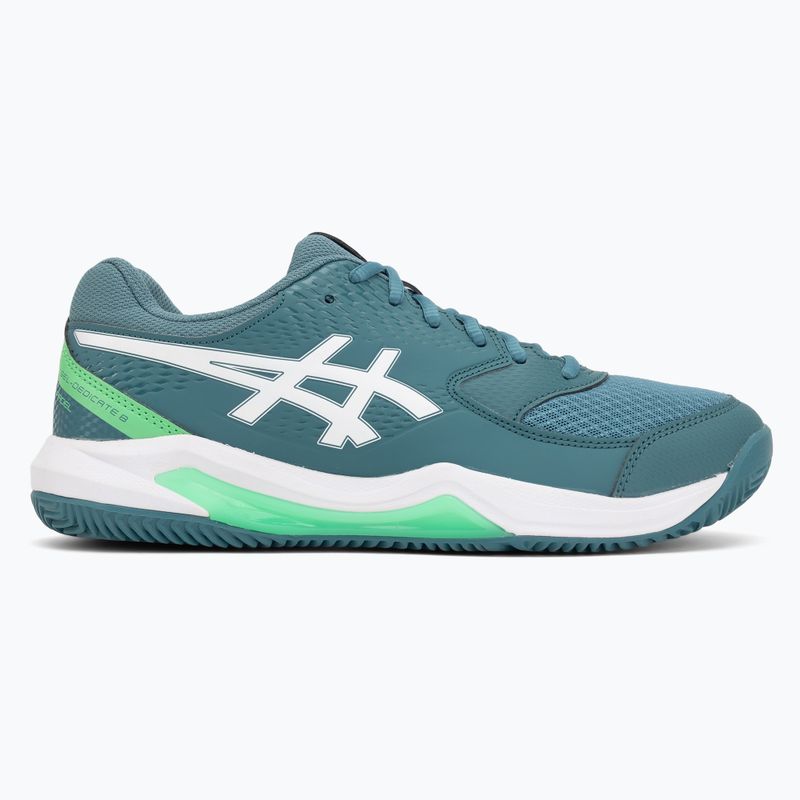 Pánské padelové boty ASICS Gel-Dedicate 8 misty pine/white 2