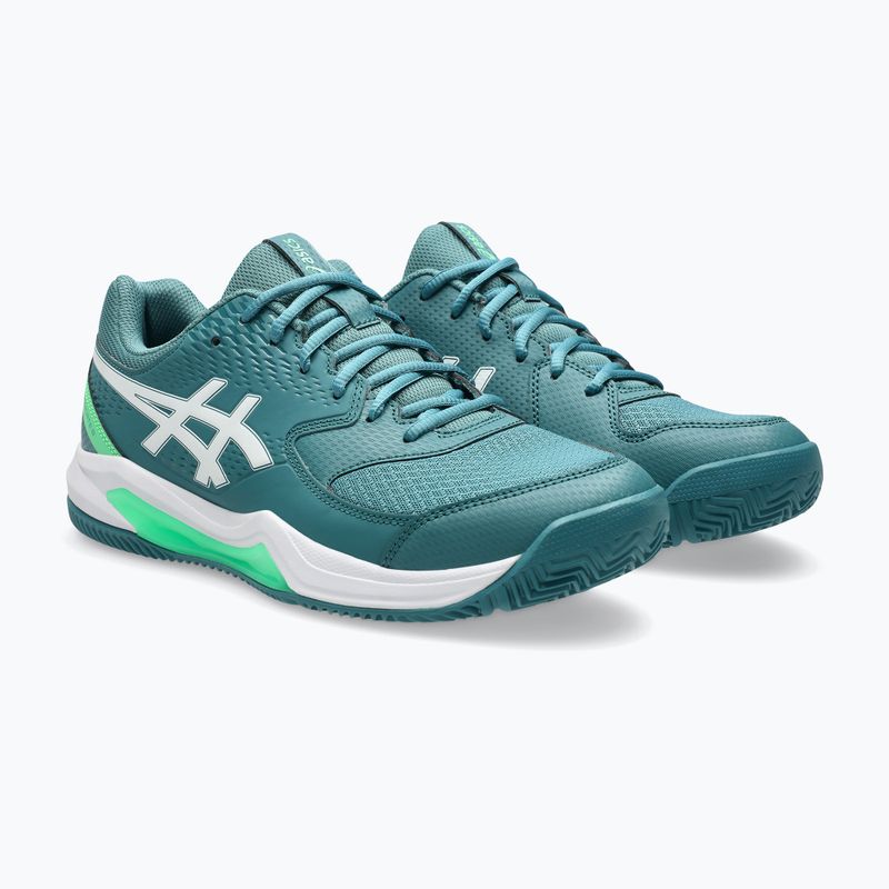 Pánské padelové boty ASICS Gel-Dedicate 8 misty pine/white 10