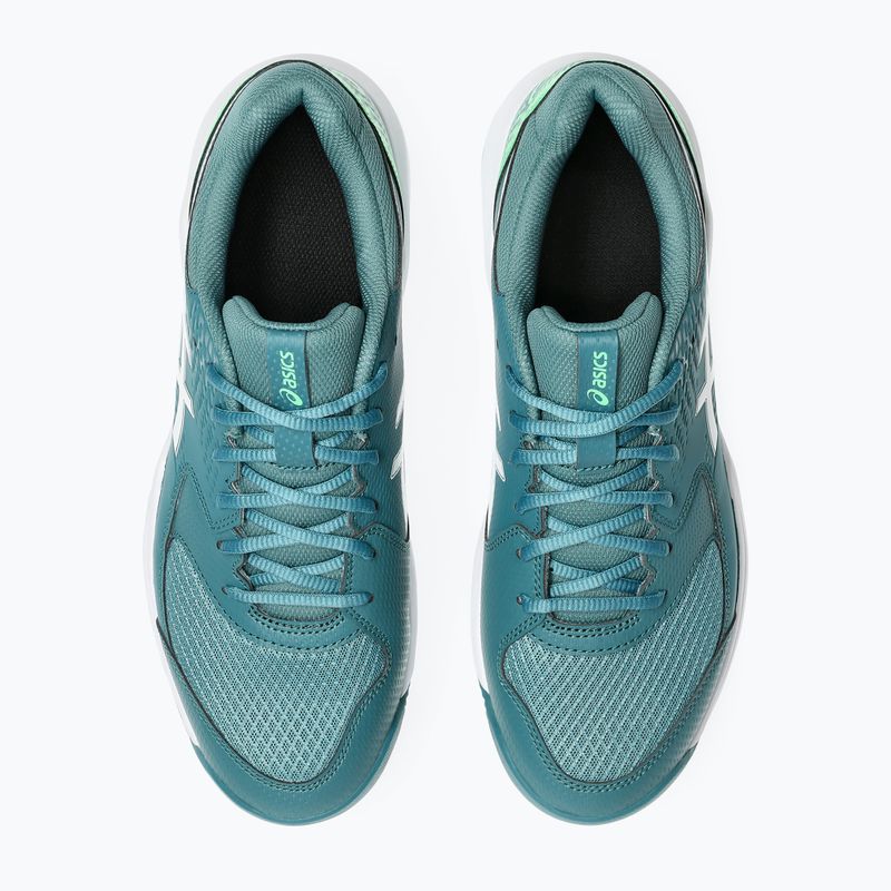 Pánské padelové boty ASICS Gel-Dedicate 8 misty pine/white 13