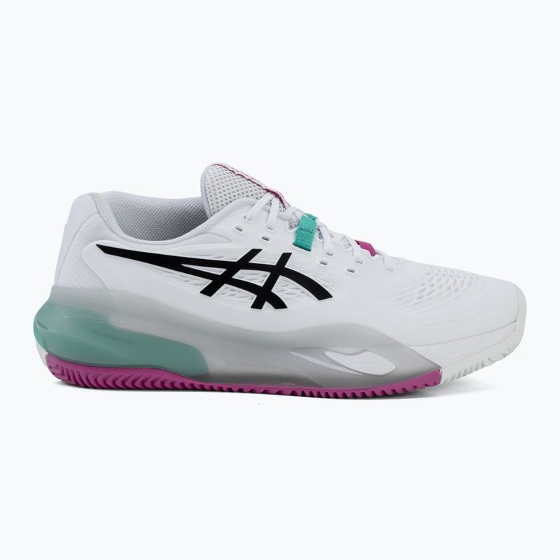 Pánské tenisové boty ASICS Gel-Resolution X Clay white/aurora green 2