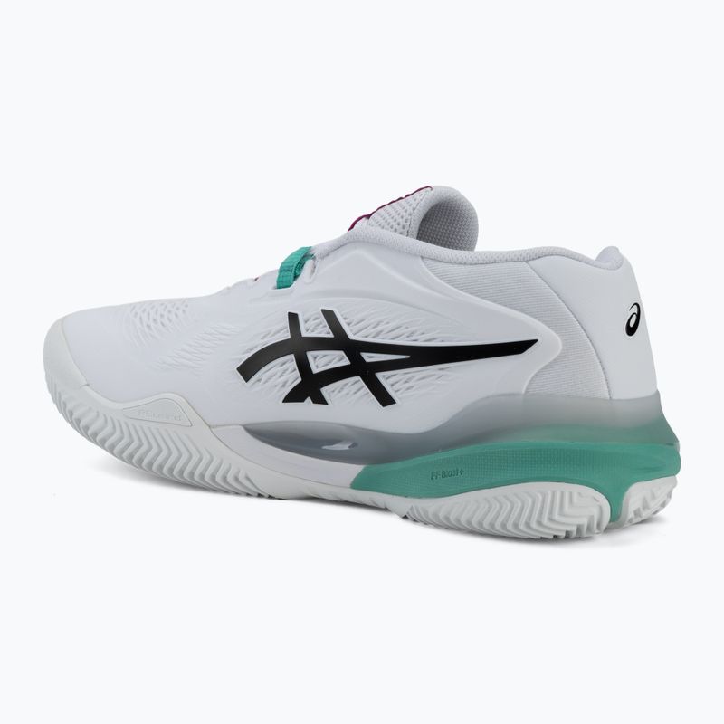 Pánské tenisové boty ASICS Gel-Resolution X Clay white/aurora green 3