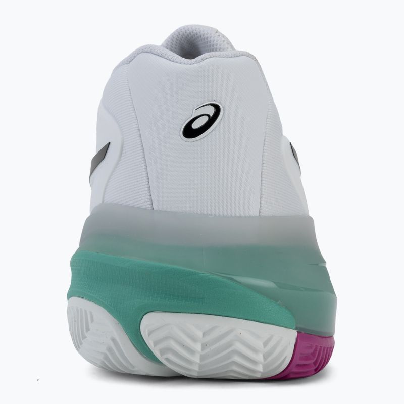 Pánské tenisové boty ASICS Gel-Resolution X Clay white/aurora green 6