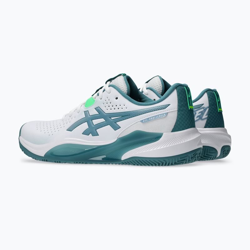 Pánské padelové boty Asics Gel-Challenger 15 Padel white/misty pine 4