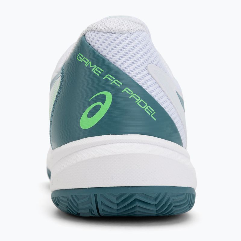 Pánské padelové boty Asics Game FF Padel white/misty pine 6