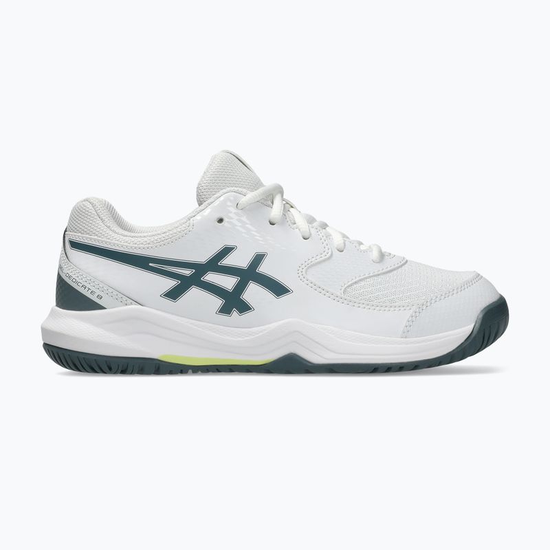 Dětské tenisové boty ASICS Gel-Dedicate 8 GS Jr white/ironclad