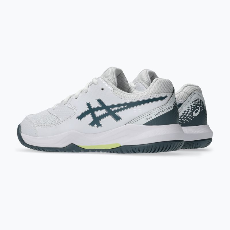 Dětské tenisové boty ASICS Gel-Dedicate 8 GS Jr white/ironclad 4