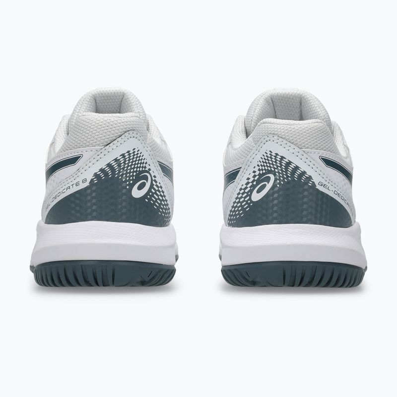 Dětské tenisové boty ASICS Gel-Dedicate 8 GS Jr white/ironclad 5