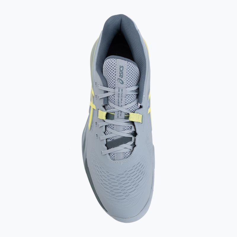 Pánské tenisové boty ASICS Gel-Resolution X Clay grey blue/pistachio 5