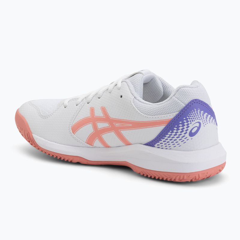 Dámské padelové boty ASICS Gel-Dedicate 8 Padel W white/guava 3