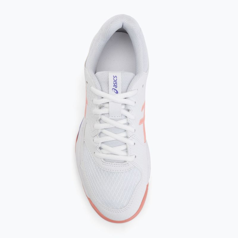 Dámské padelové boty ASICS Gel-Dedicate 8 Padel W white/guava 5