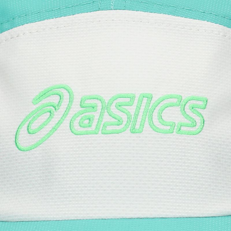 Kšiltovka ASICS Performance Running 5 panel aurora green/cream 3