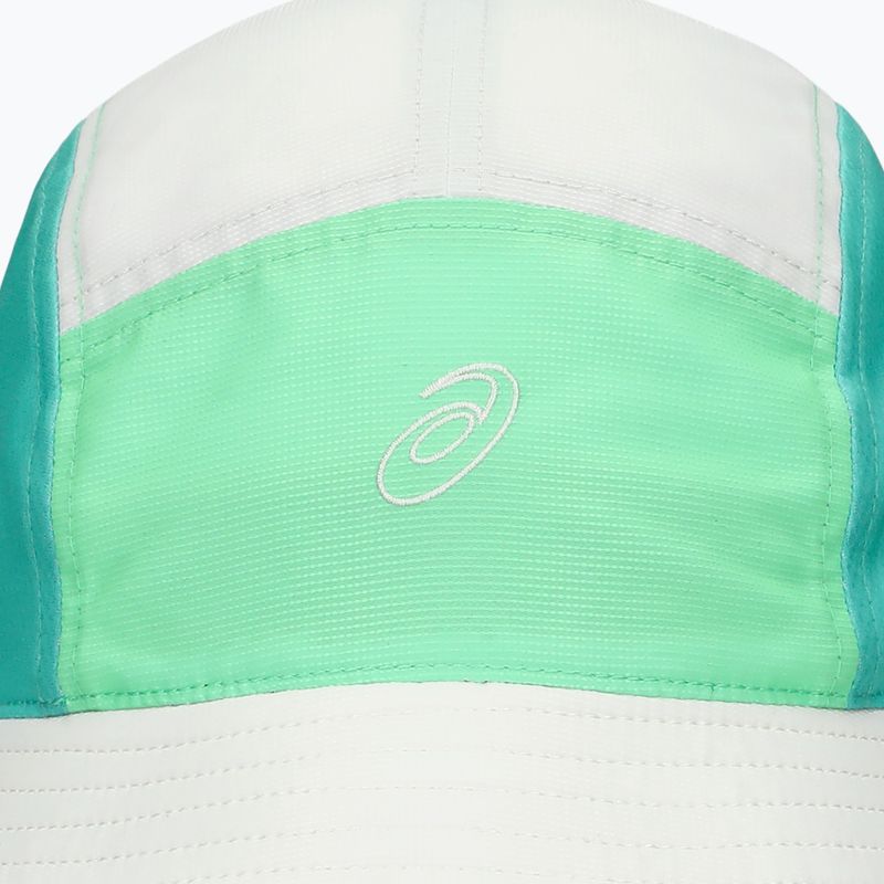 Klobouk ASICS Perormance Running Bucket performance cream/vital green 3