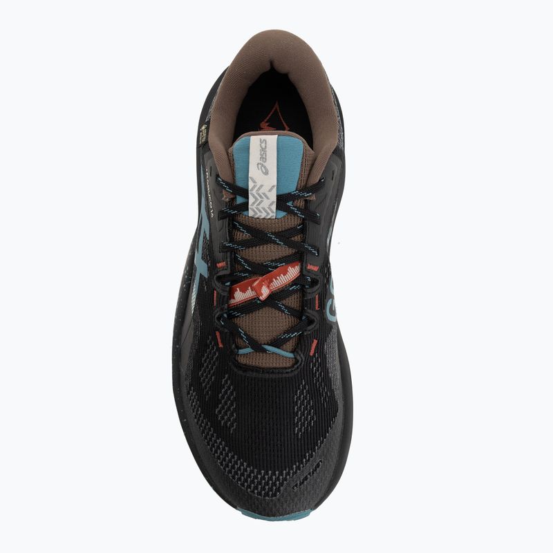 Pánské běžecké boty ASICS Trabuco 14 GTX black/misty pine 6