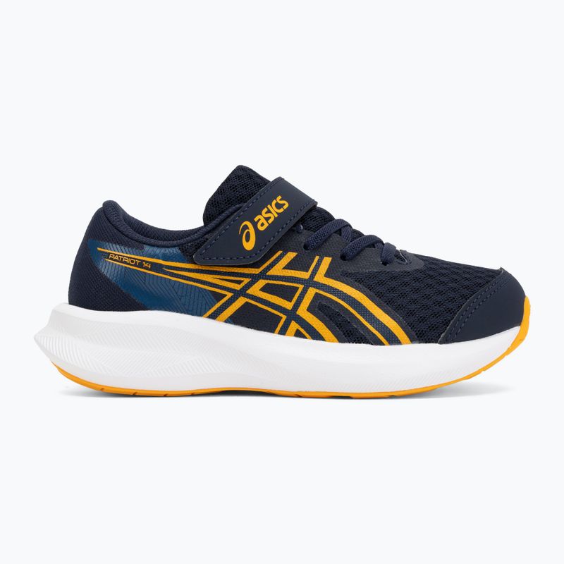 Dětské běžecké boty ASICS Patriot 14 PS midnight/golden yellow 2