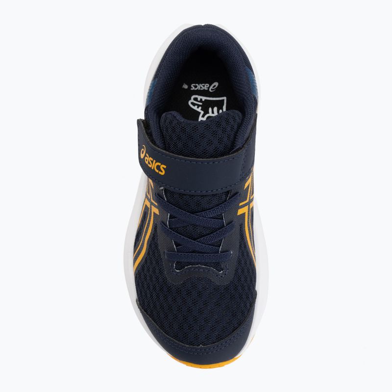 Dětské běžecké boty ASICS Patriot 14 PS midnight/golden yellow 5