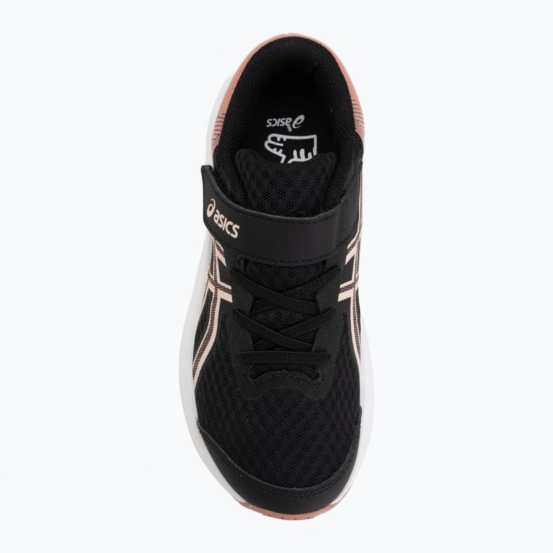 Dětské běžecké boty ASICS Patriot 14 PS black/pearl pink 5