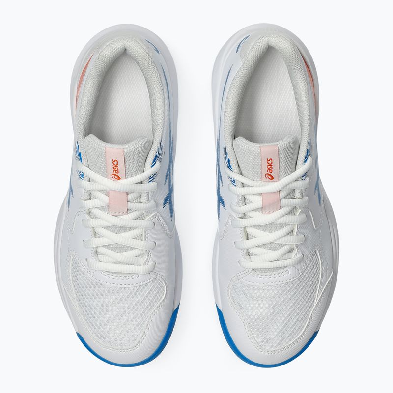 Dětské tenisové boty ASICS Gel-Dedicate 9 GS white/directoire blue 5