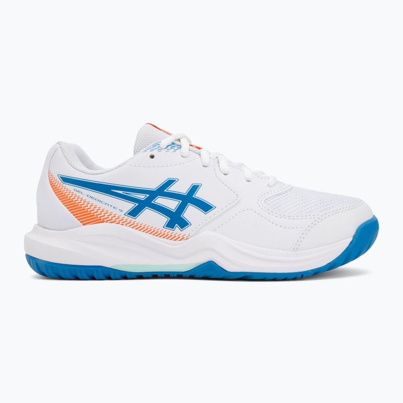 Dětské tenisové boty ASICS Gel-Dedicate 9 GS white/directoire blue 2