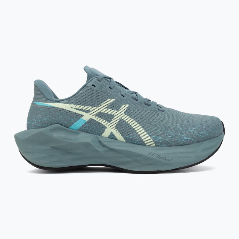 Pánské běžecké boty ASICS Novablast 6 foggy teal/illuminate yellow 2