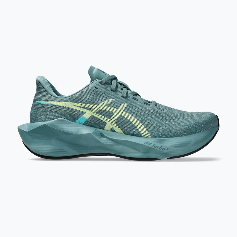Pánské běžecké boty ASICS Novablast 6 foggy teal/illuminate yellow 2