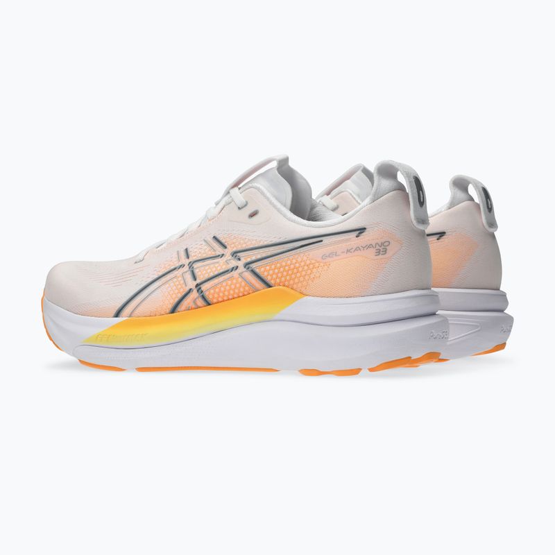 Pánské běžecké boty ASICS Gel-Kayano 33 white/stadium orange 3
