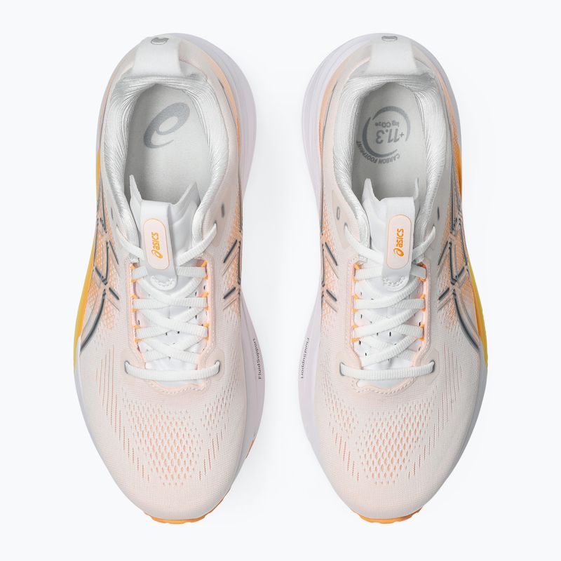 Pánské běžecké boty ASICS Gel-Kayano 33 white/stadium orange 5