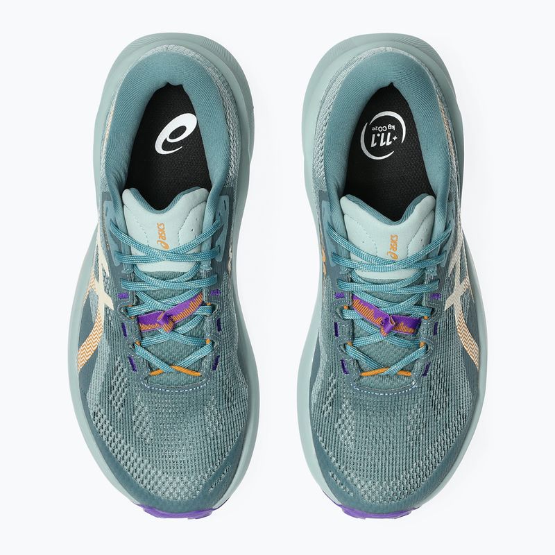 Dámské běžecké boty ASICS Trabuco 14 foggy teal/radiant amethyst 6