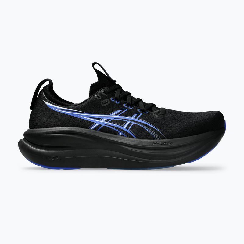 Pánské běžecké boty ASICS Gel-Nimbus 28 black/neon blue 2