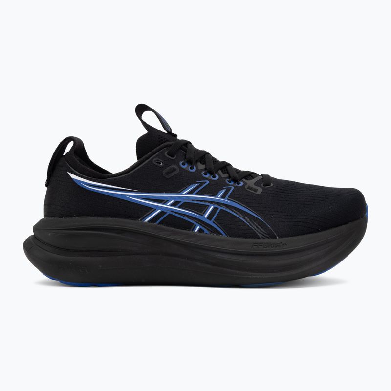Pánské běžecké boty ASICS Gel-Nimbus 28 black/neon blue 2