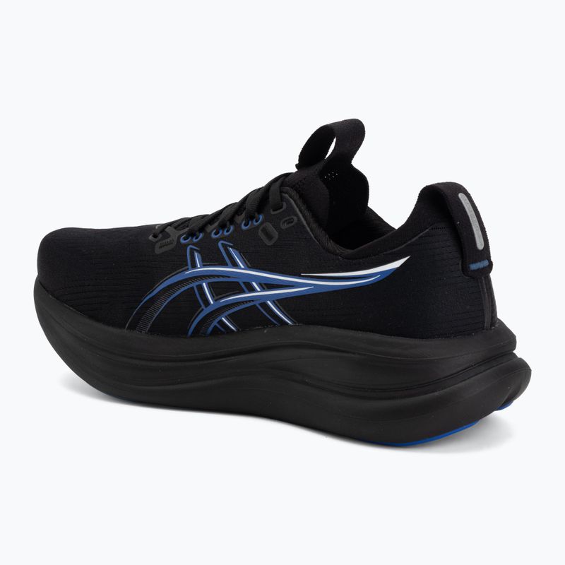 Pánské běžecké boty ASICS Gel-Nimbus 28 black/neon blue 3