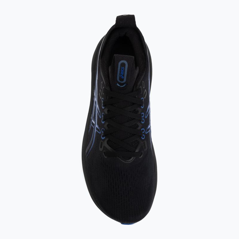 Pánské běžecké boty ASICS Gel-Nimbus 28 black/neon blue 5