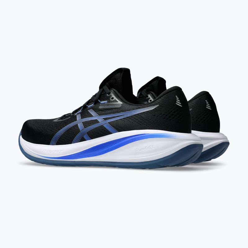 Pánské běžecké boty ASICS Gel-Cumulus 28 black/neon blue 3