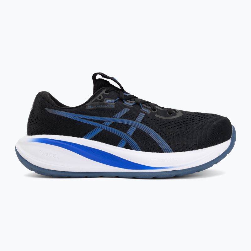 Pánské běžecké boty ASICS Gel-Cumulus 28 black/neon blue 2