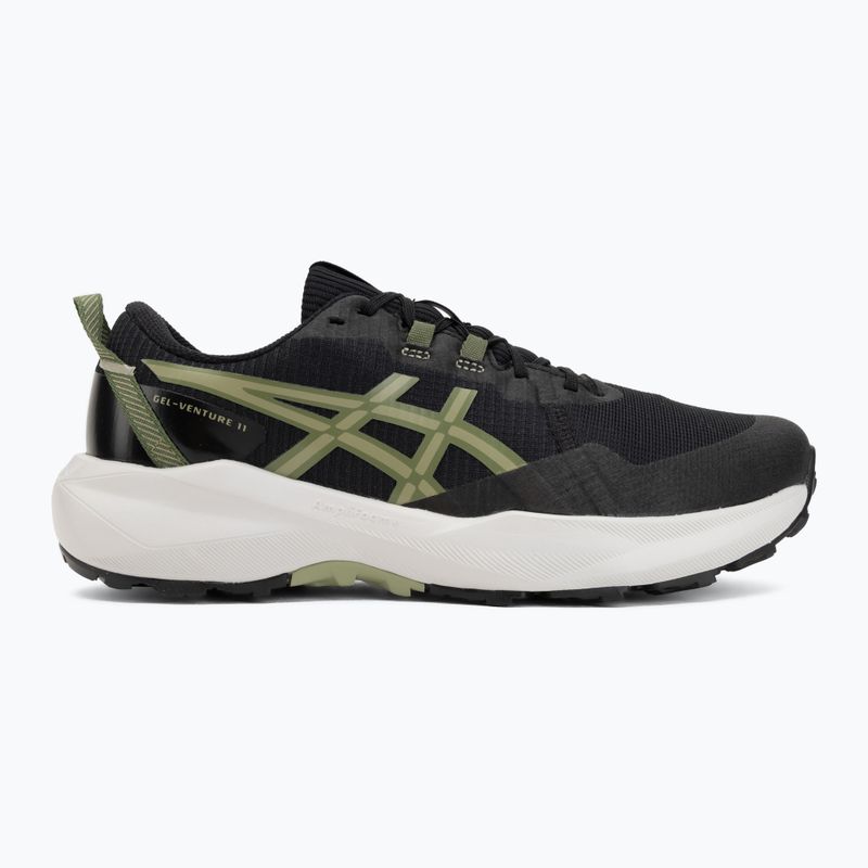 Pánské běžecké boty Asics Gel-Venture 11 Black/Khaki Green 2