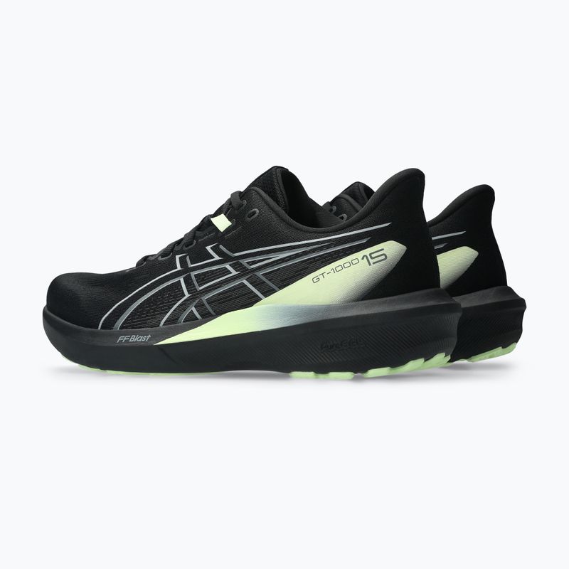 Pánské běžecké boty ASICS GT-1000 15 black/illuminate yellow 3
