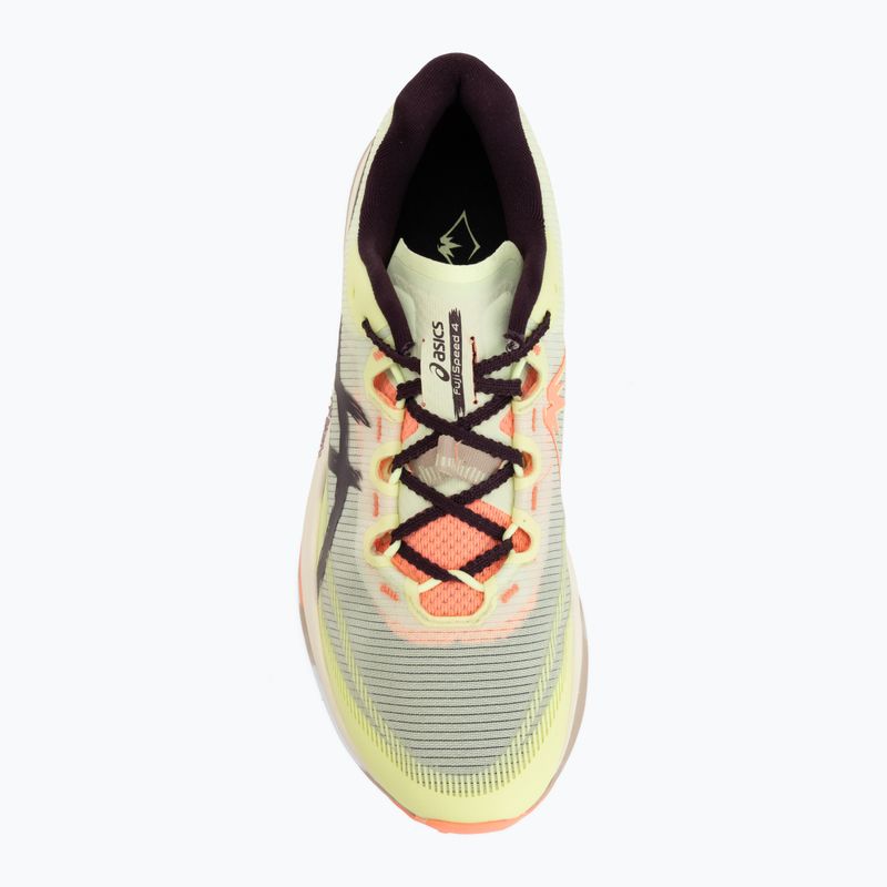 Běžecké boty Asics Fujispeed 4 illuminate yellow/dark aubergine 5