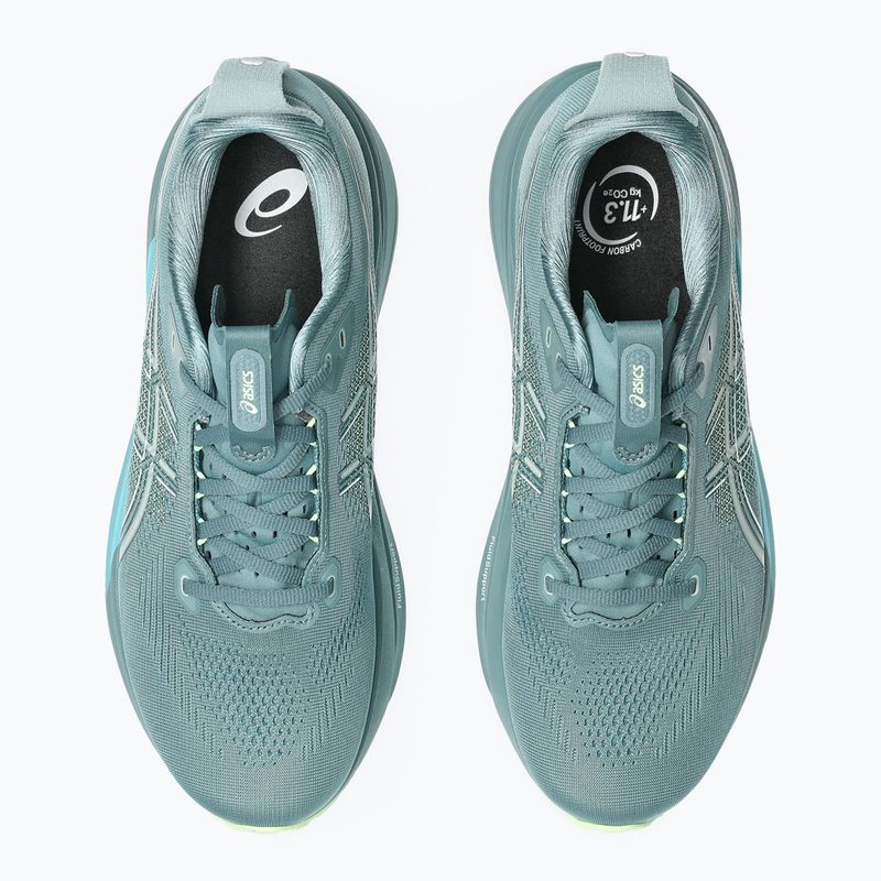 Pánské běžecké boty ASICS Gel-Kayano 33 foggy teal/illuminate yellow 5