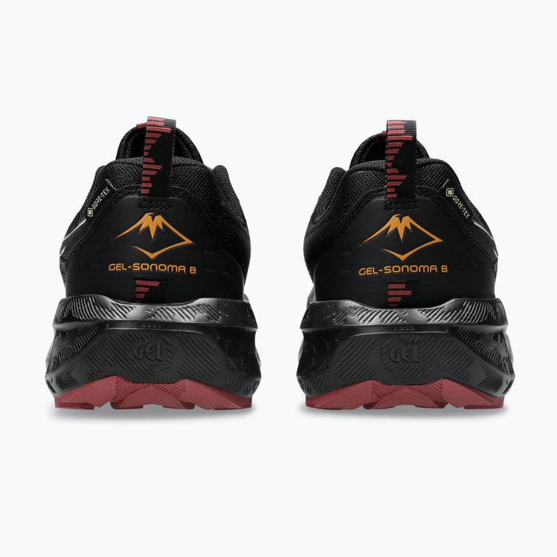 Pánské běžecké boty Asics Gel-Sonoma 8 Gtx Black/Brisket Red 6