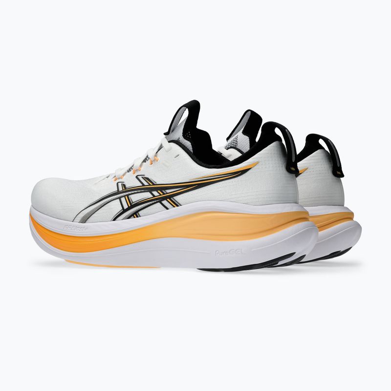 Pánské běžecké boty ASICS Gel-Nimbus 28 white/stadium orange 3