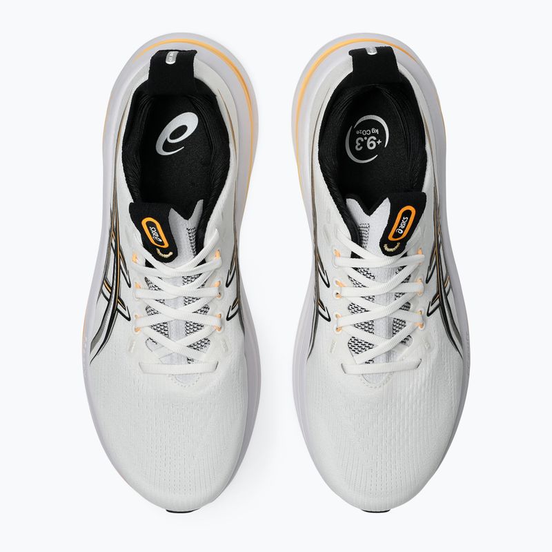 Pánské běžecké boty ASICS Gel-Nimbus 28 white/stadium orange 5