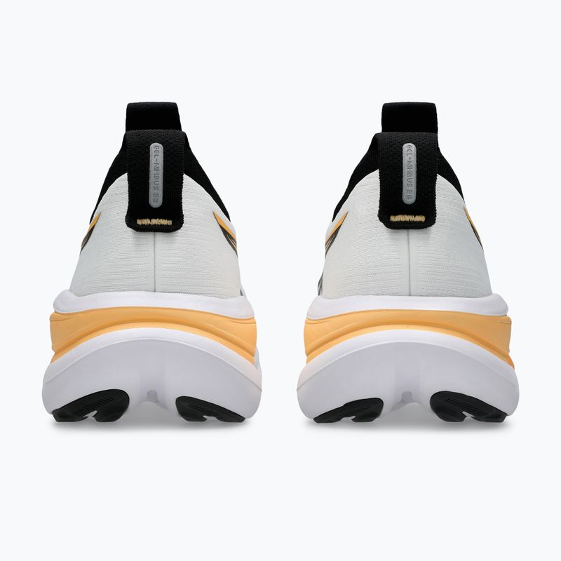 Pánské běžecké boty ASICS Gel-Nimbus 28 white/stadium orange 6