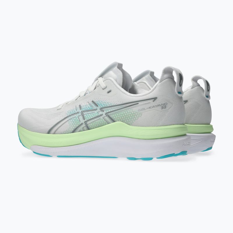 Pánské běžecké boty ASICS Gel-Kayano 33 white/energy aqua 3
